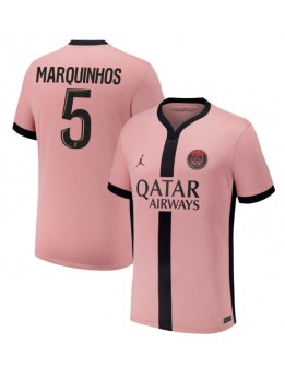 Paris Saint-Germain Marquinhos #5 Rezervni Dres 2024-25 Kratak Rukavima